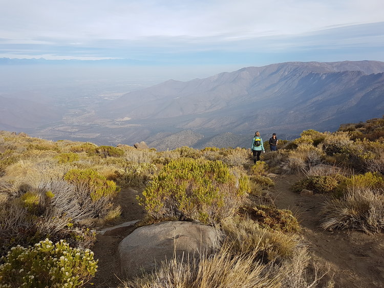 The Trail That Led Me To Laguna de Inca, Santiago Chile